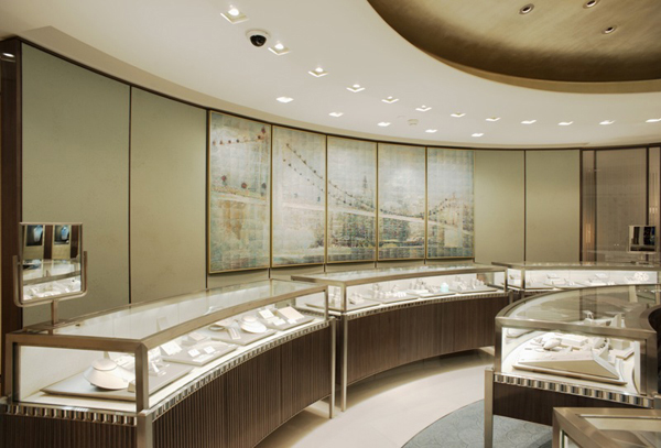 Lighting Project in Tiffany & Co. Store in Beijing, China