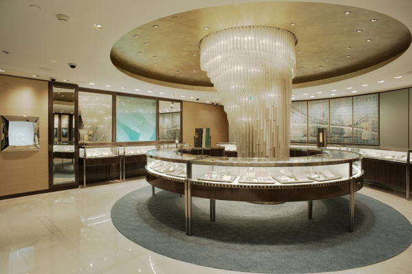 Lighting Project in Tiffany & Co. Store in Beijing, China